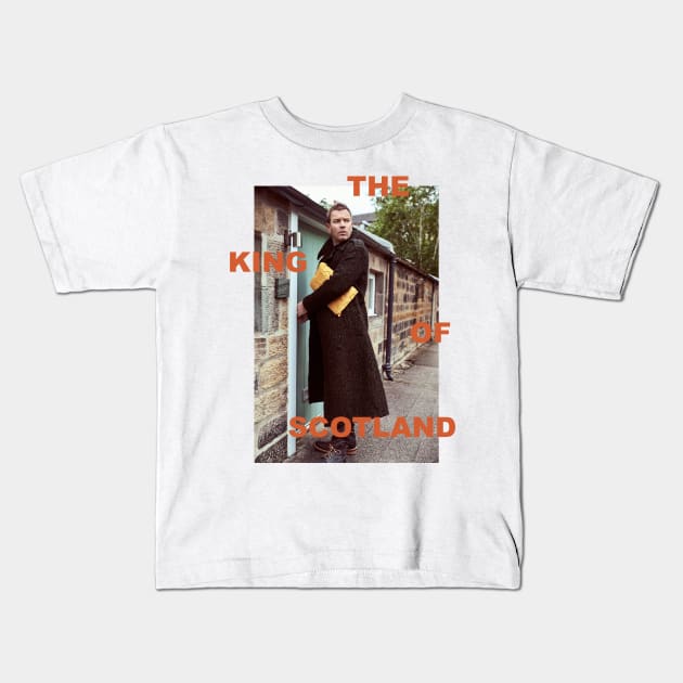 Ewan McGregor - The King of Scotland Kids T-Shirt by mrdanascully